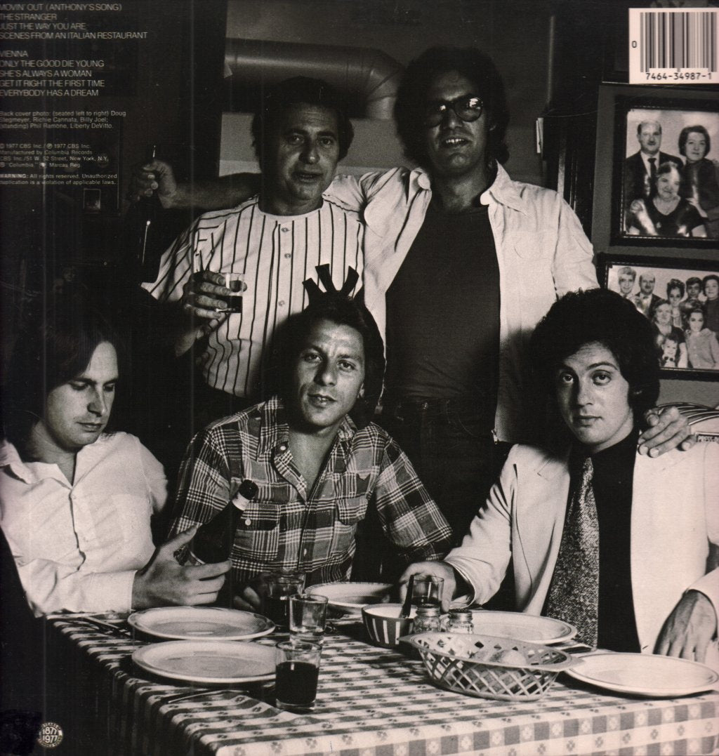 Billy Joel - Stranger - Lp