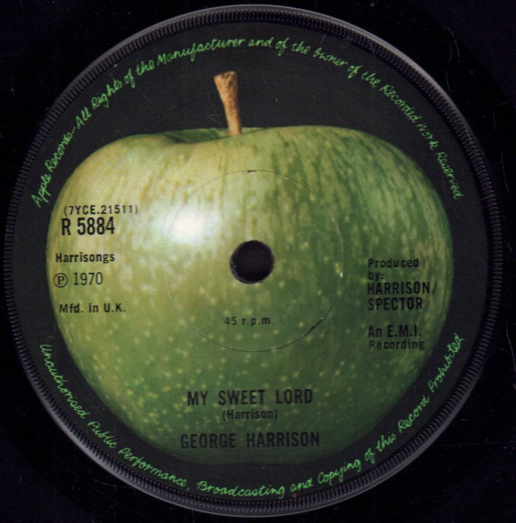 George Harrison - My Sweet Lord - 7 Inch