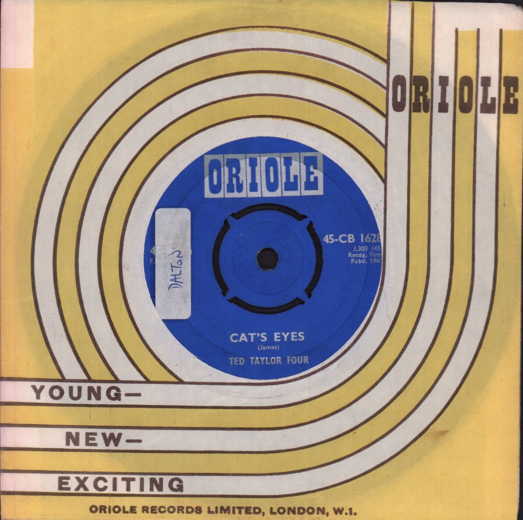 Ted Taylor Four - Cat's Eyes - 7 Inch