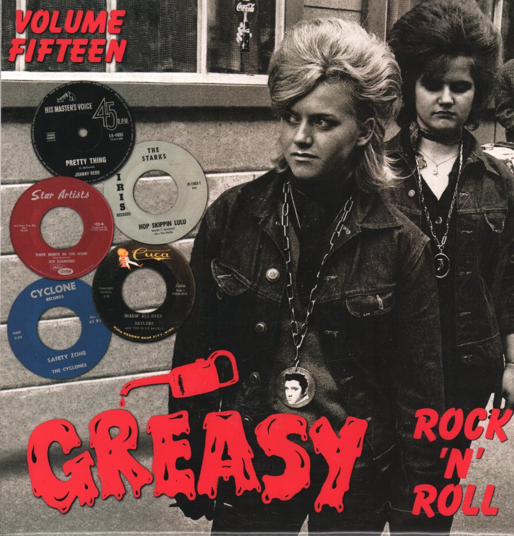 Various Artists - Greasy Rock 'N' Roll Volume 15 - Lp