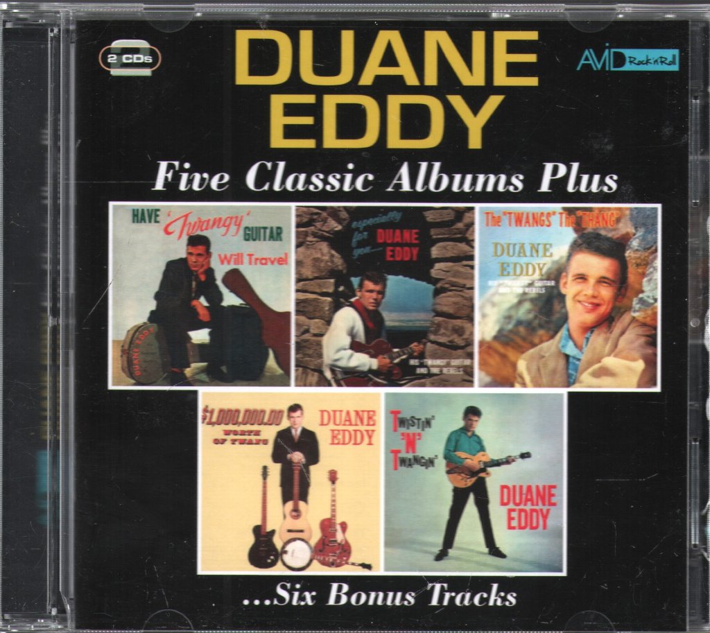 Duane Eddy - Five Classic Albums Plus - Double Cd