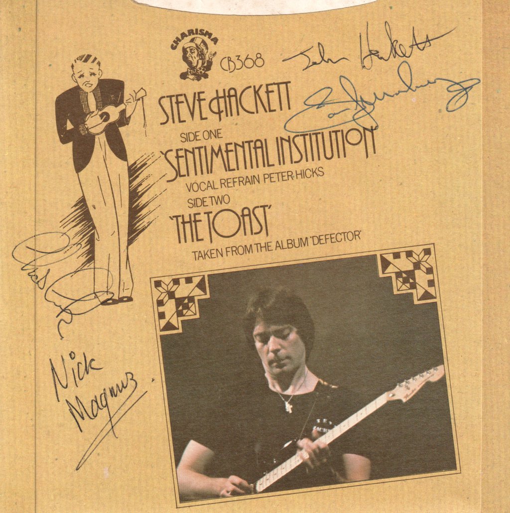 Steve Hackett - Sentimental Institution - 7 Inch