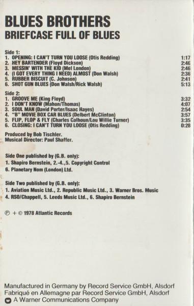 Blues Brothers - Briefcase Full Of Blues - Cassette