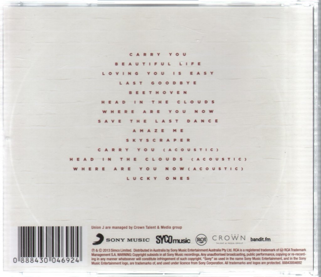 Union J - Union J - Cd