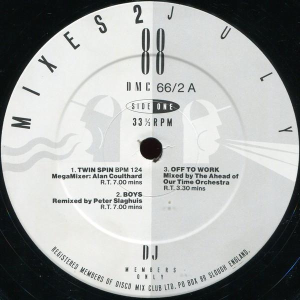 Various Artists - July 88 Mixes 2 - 12 Inch