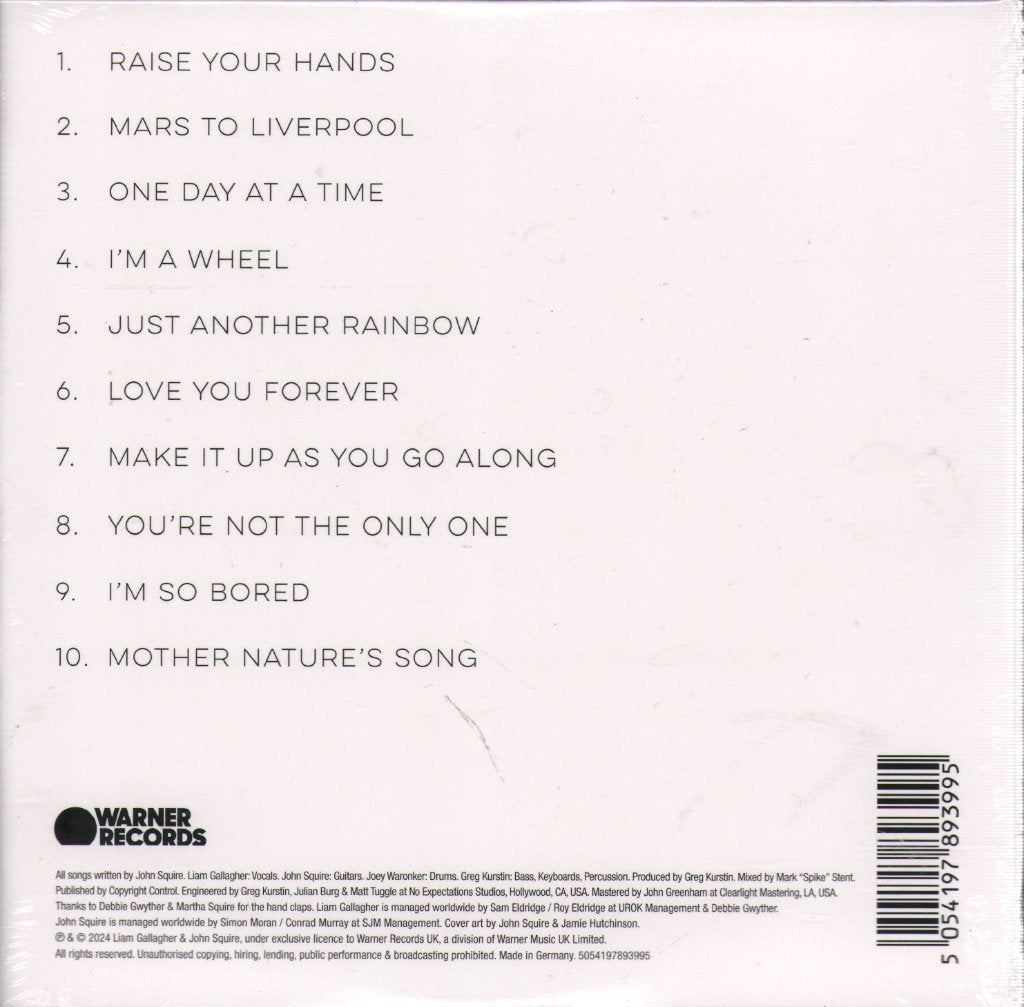 Liam Gallagher John Squire - Liam Gallagher John Squire - Cd