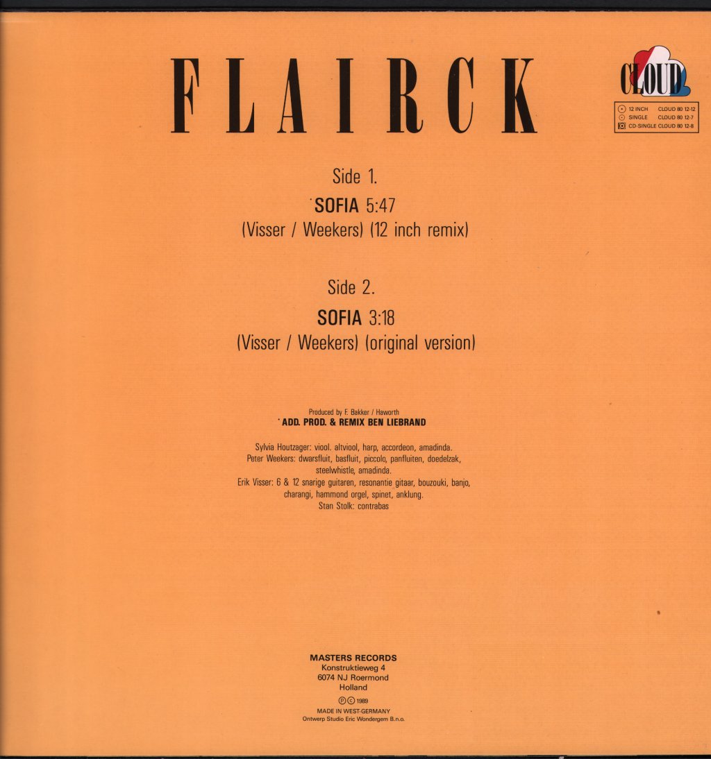 Flairck - Sofia - 12 Inch