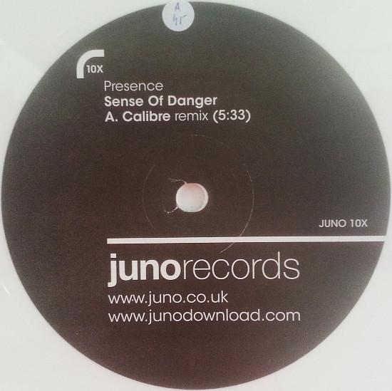 Presence (Drum n Bass) - Sense Of Danger - 12 Inch