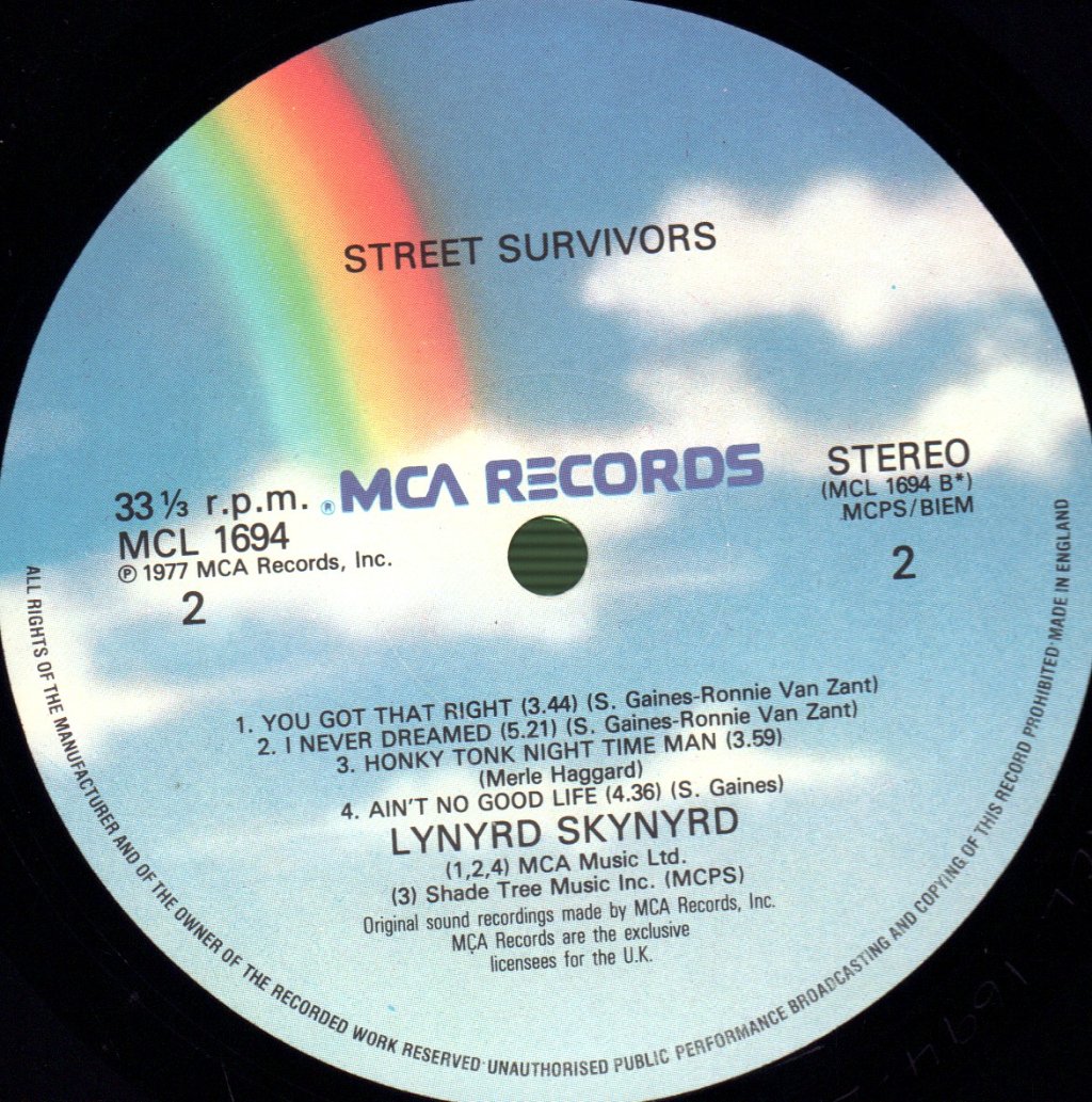 Lynyrd Skynyrd - Street Survivors - Lp