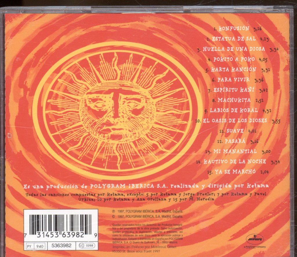 Ketama - Konfusión - Cd