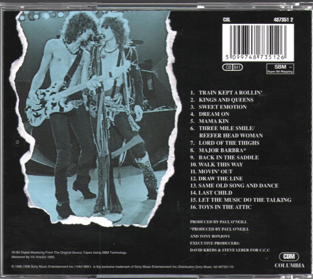 Aerosmith - Classics Live Complete - Cd