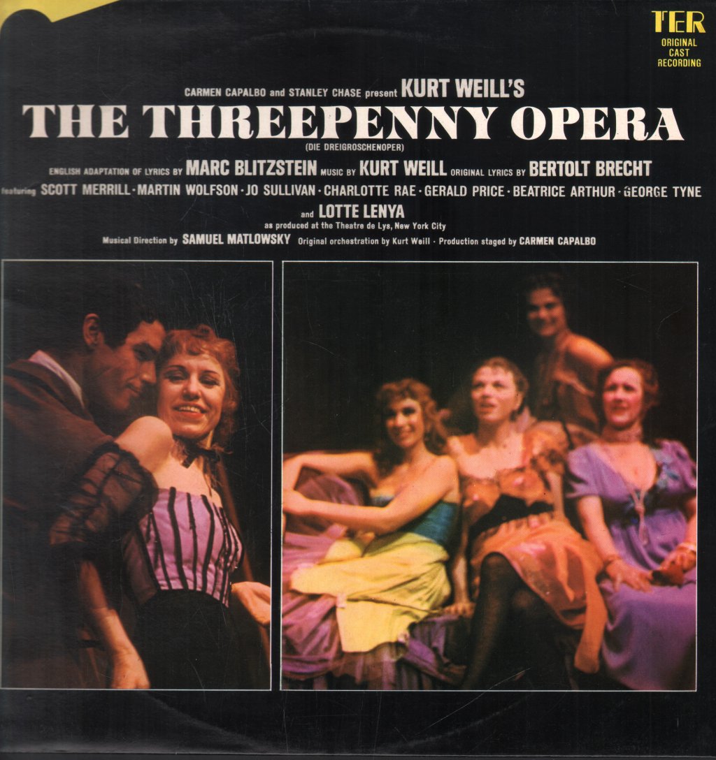 Threepenny Opera - Original Cast Recording - Lp