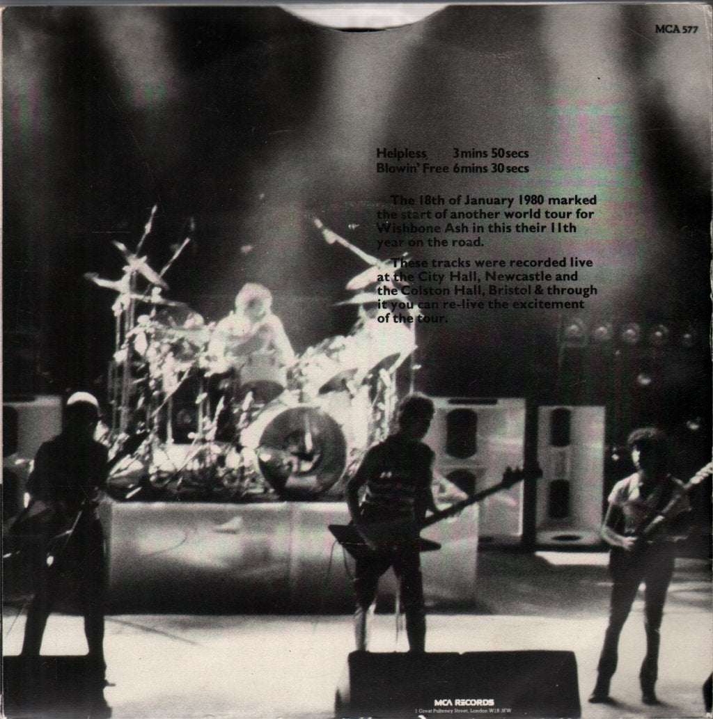 Wishbone Ash - Helpless - 7 Inch
