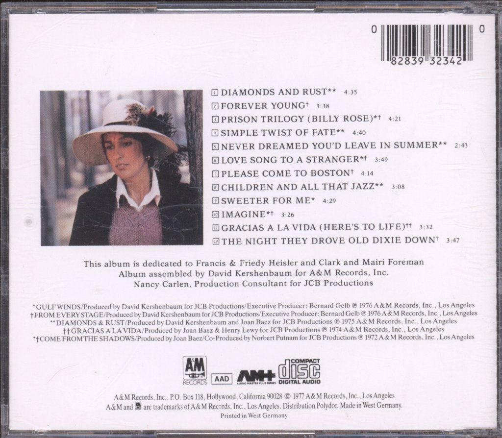 Joan Baez - Best Of Joan C. Baez - Cd