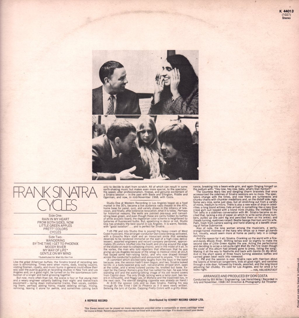 Frank Sinatra - Cycles - Lp