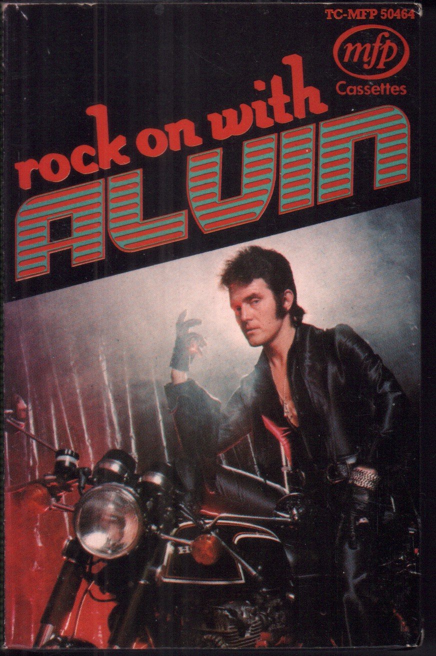 Alvin Stardust - Rock On With Alvin - Cassette