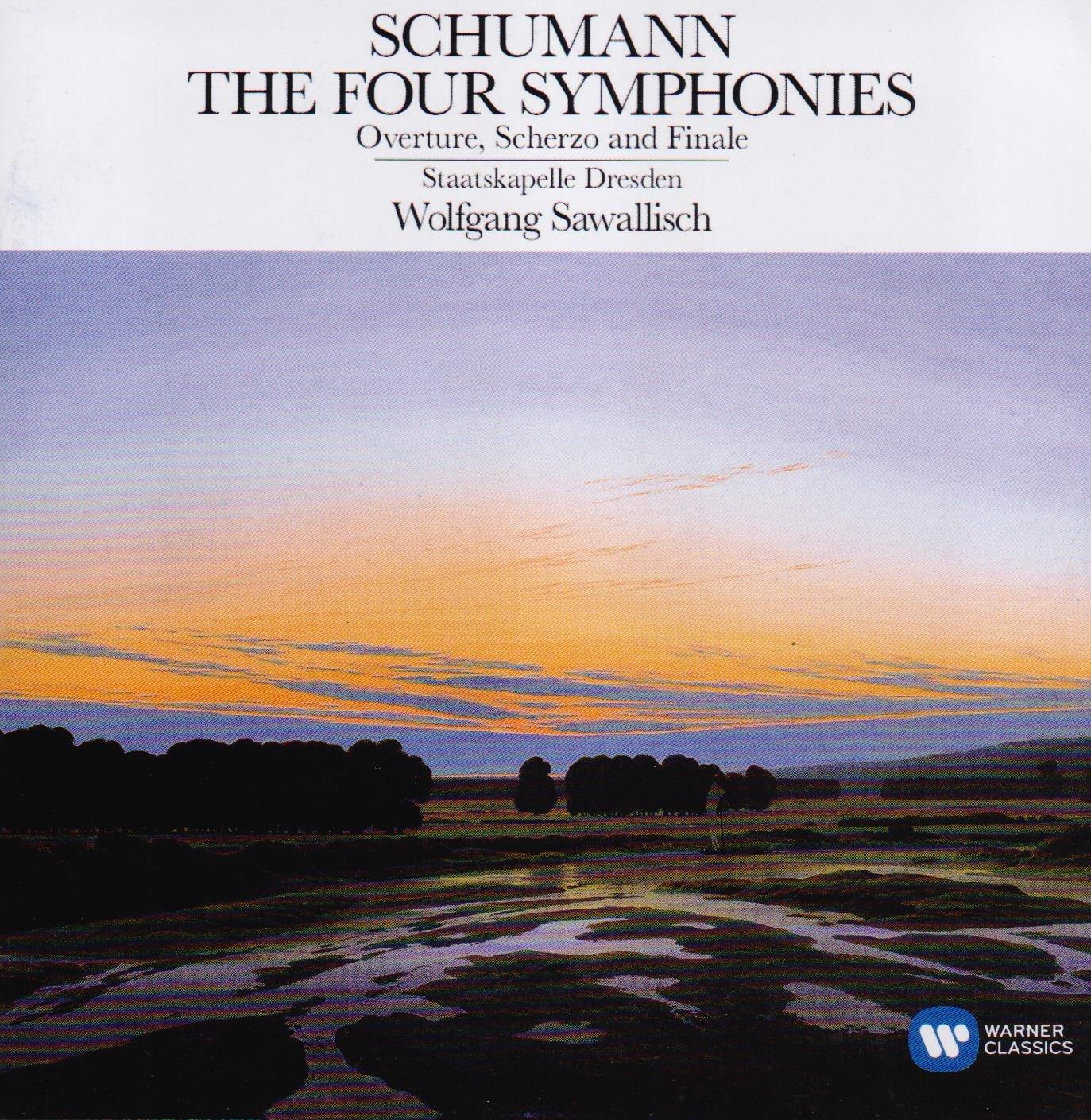 Wolfgang Sawallisch - Schumann: Symphonies Nos.1-4 - Overture, Scherzo & Finale - Cd