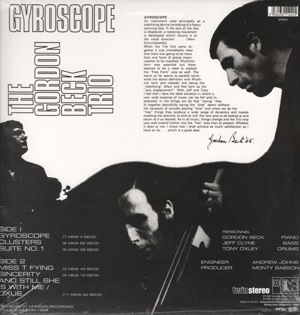 Gordon Beck Trio - Gyroscope - Lp