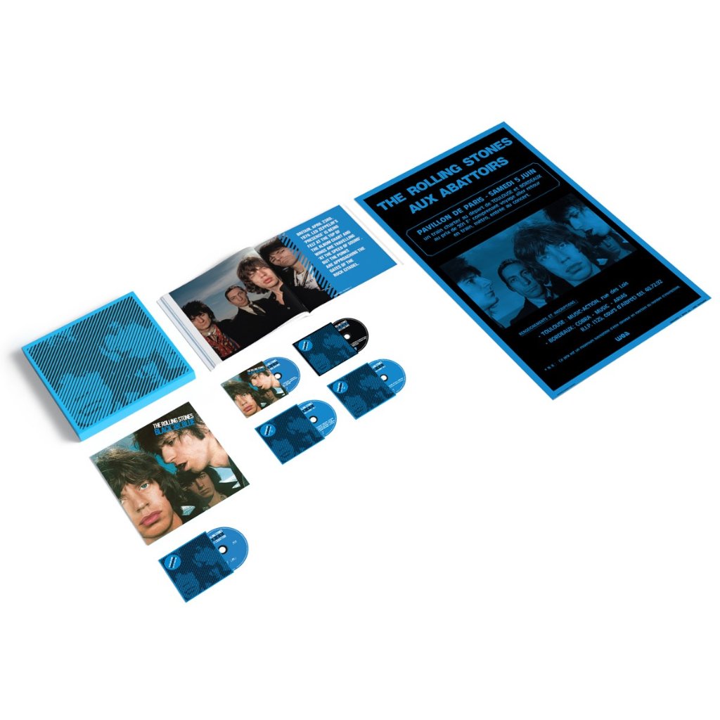 Rolling Stones - Black and Blue Super Deluxe 4CD Blu Ray - Cd Box Set
