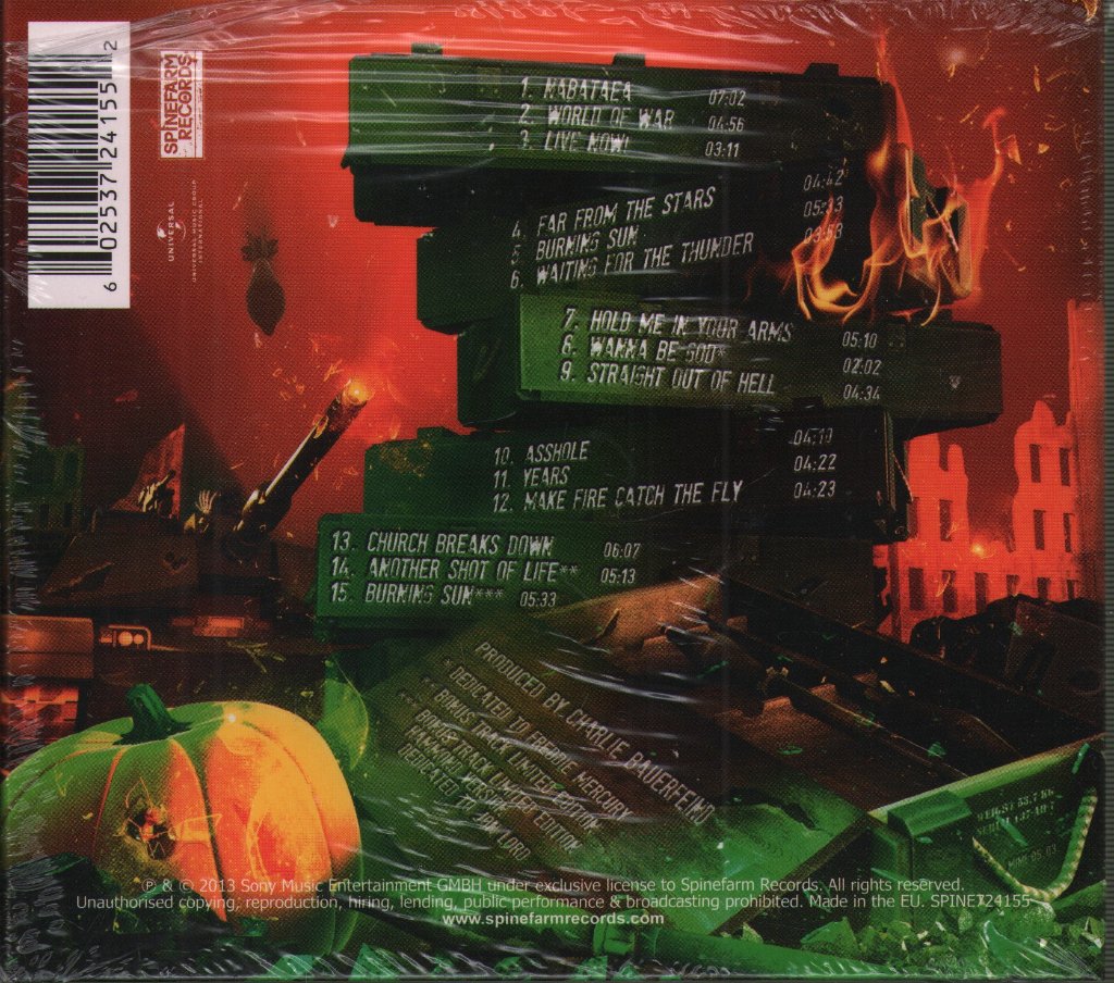 Helloween - Straight Out Of Hell - Cd