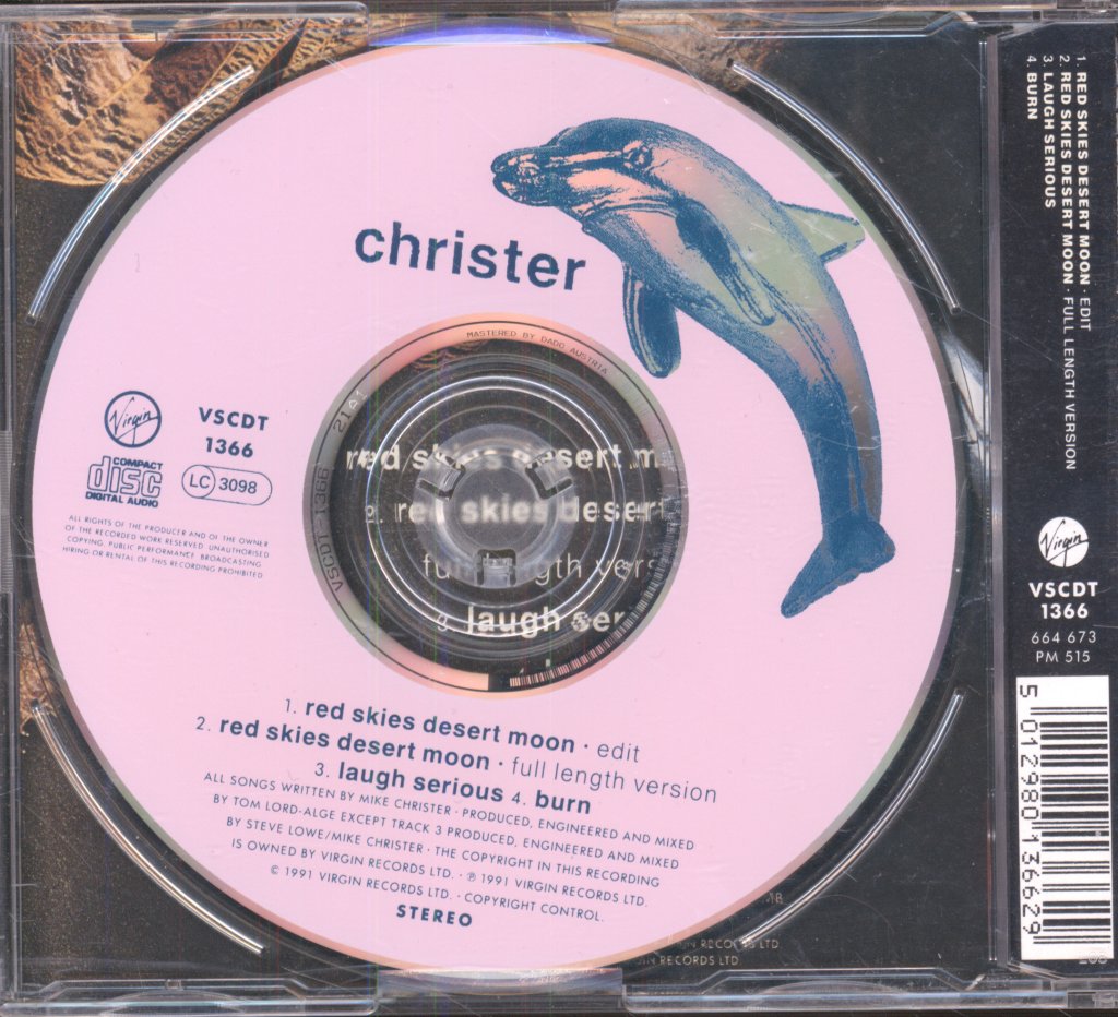 Christer - Red Skies Desert Moon - Cd
