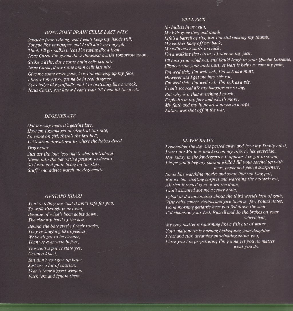 Blood - False Gestures For A Devious Public - Lp