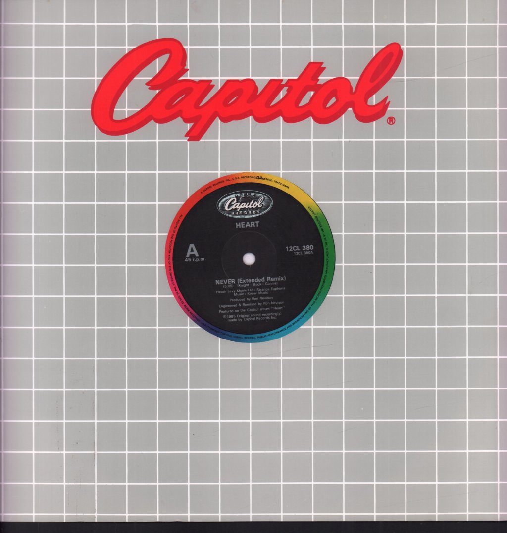 Heart - Never - 12 Inch