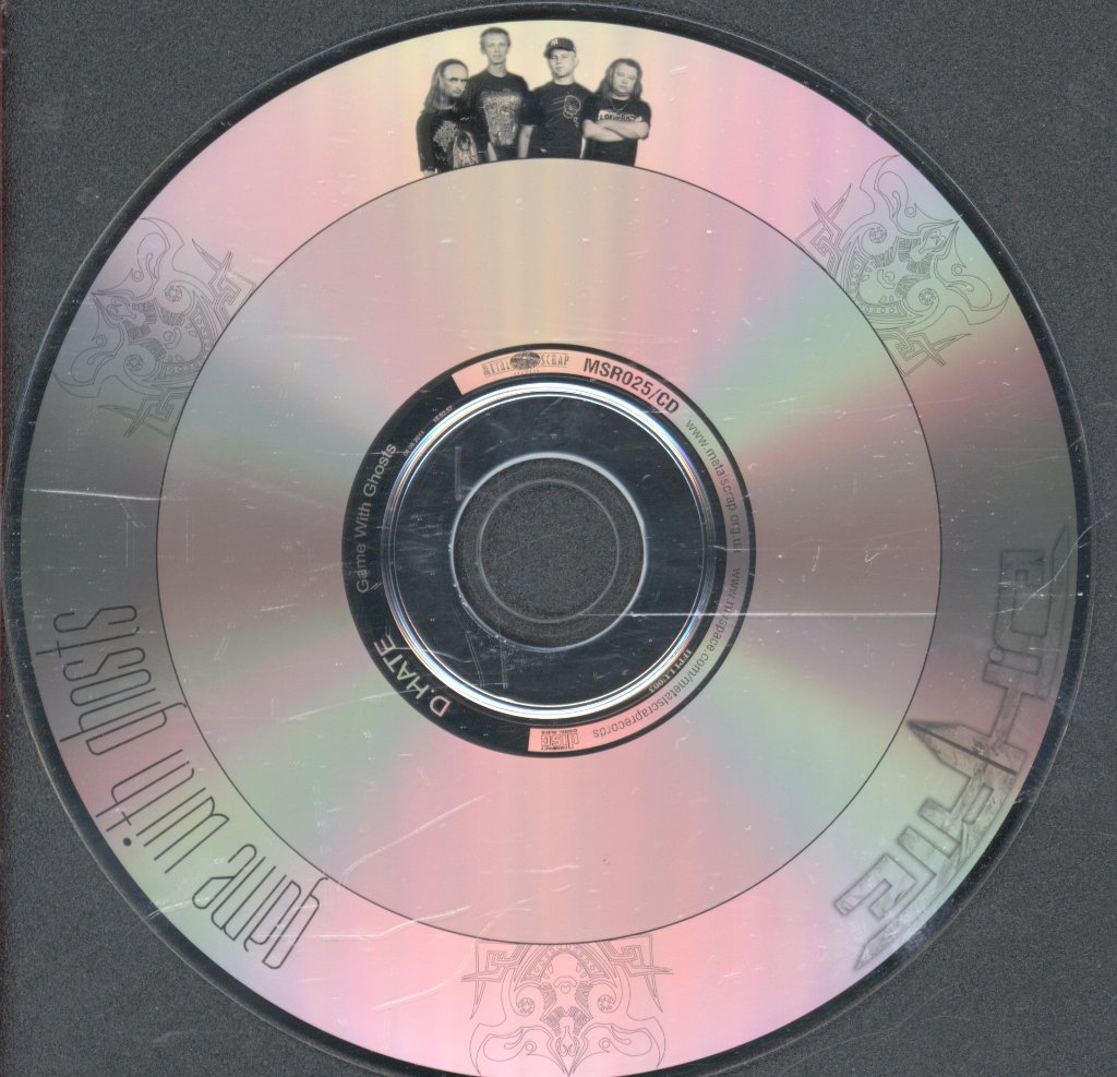 D.hate - Game With Ghosts - Cd
