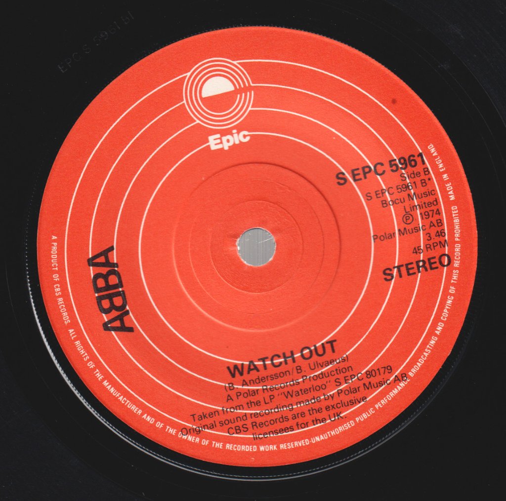 ABBA - Waterloo - 7 Inch