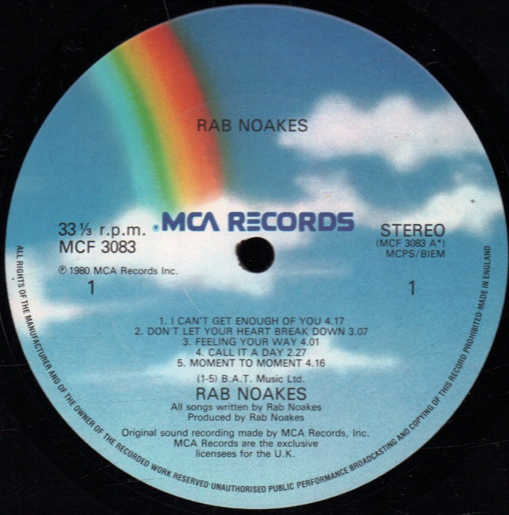 Rab Noakes - Rab Noakes - Lp