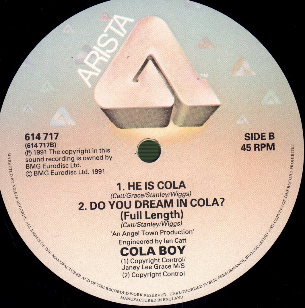 Cola Boy - 7 Ways To Love - 12 Inch
