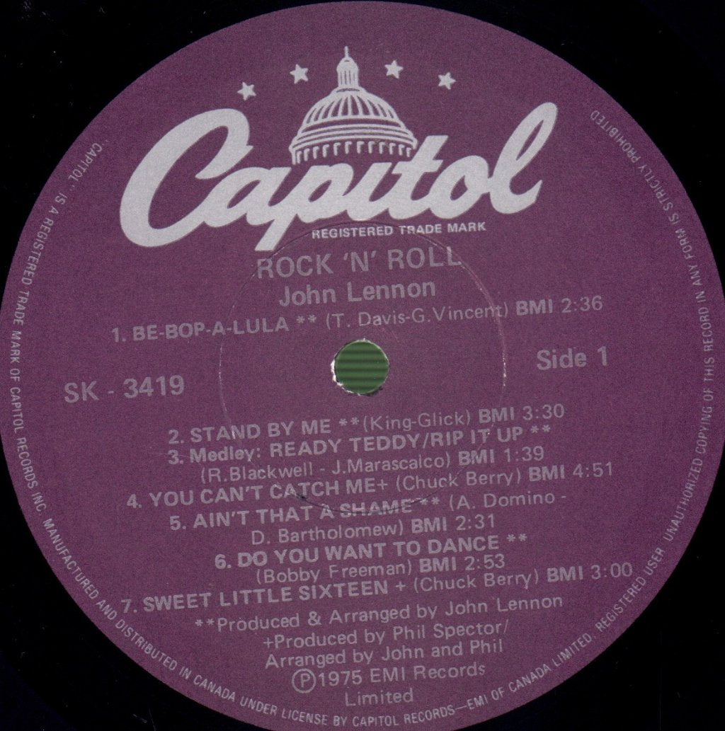 John Lennon - Rock 'N' Roll - Lp