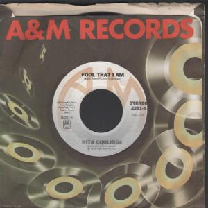 Rita Coolidge - Fool That I Am - 7 Inch