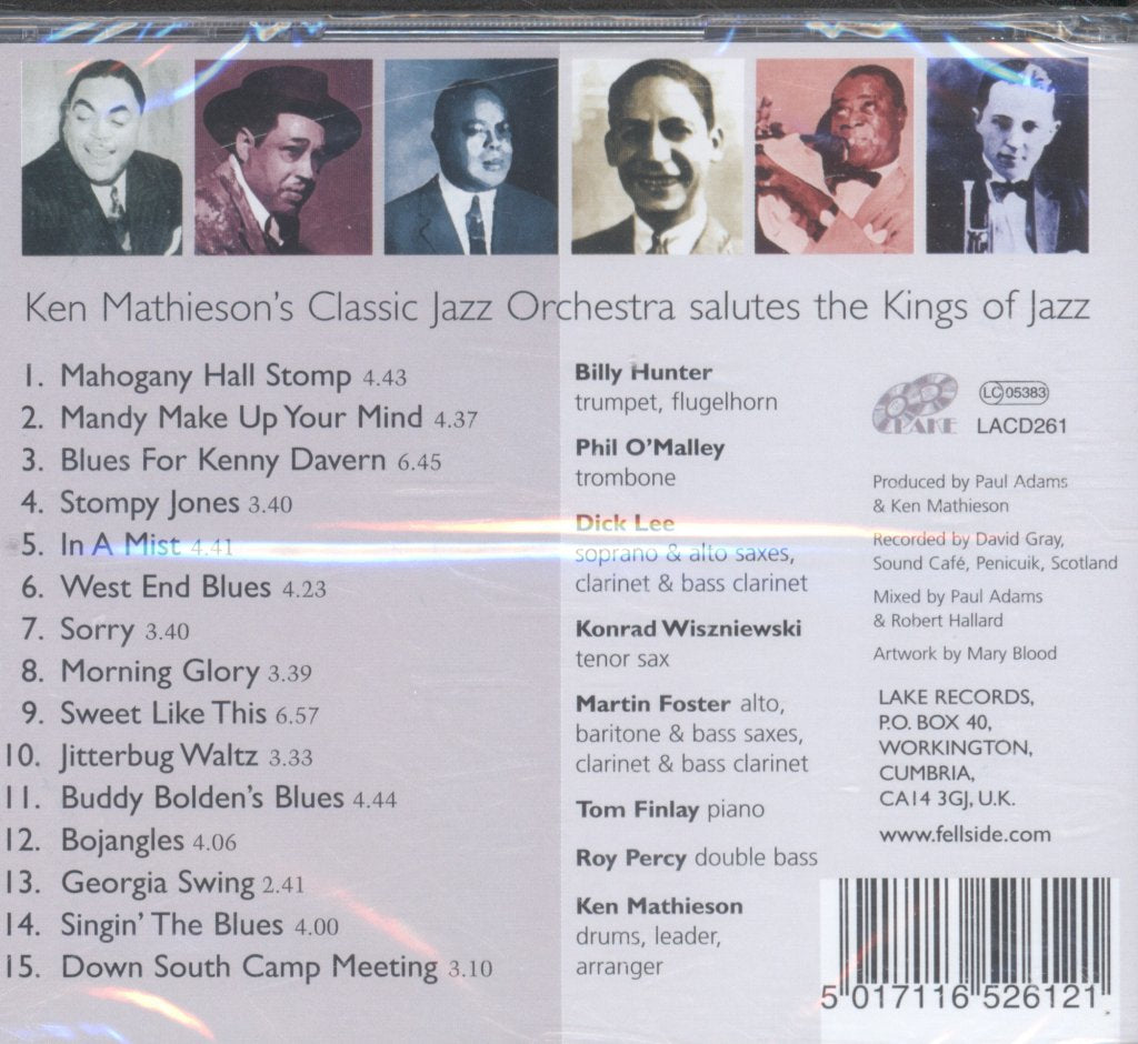 Ken Mathieson's Classic Jazz Orchestra - Salutes The Kings Of Jazz - Cd