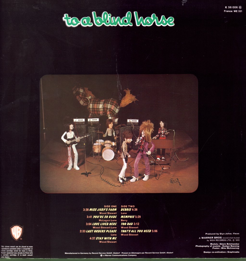 Faces - A Nod's As Good As A Wink - Lp