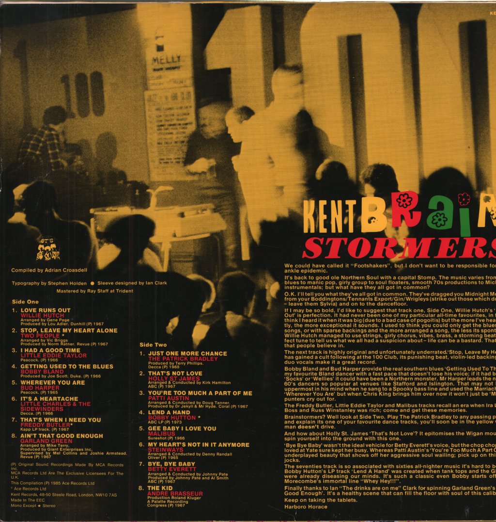 Various Artists - Brainstormers - Lp