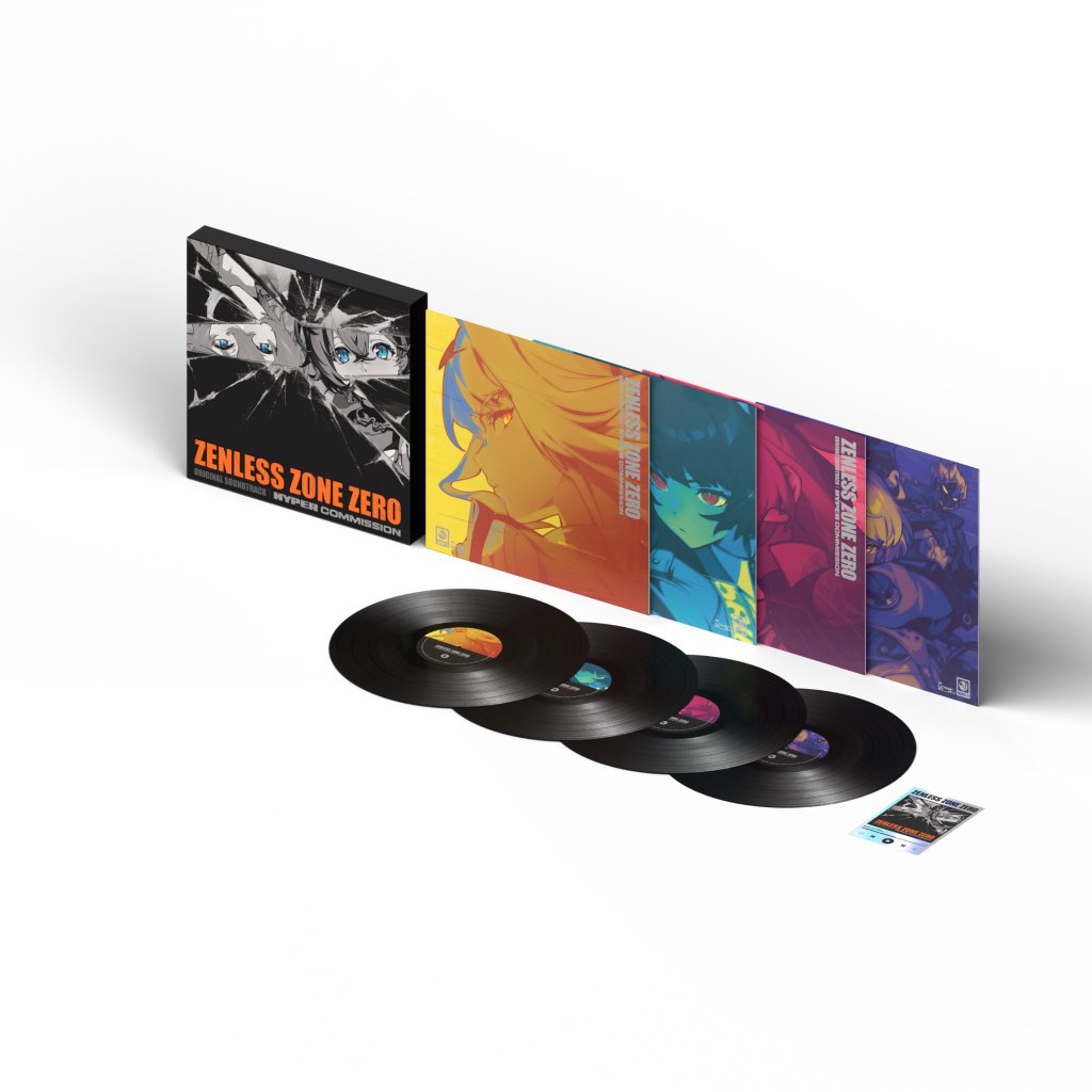 Sān-Z & HOYO-MiX - Zenless Zone Zero Original Soundtrack - 4 Lp