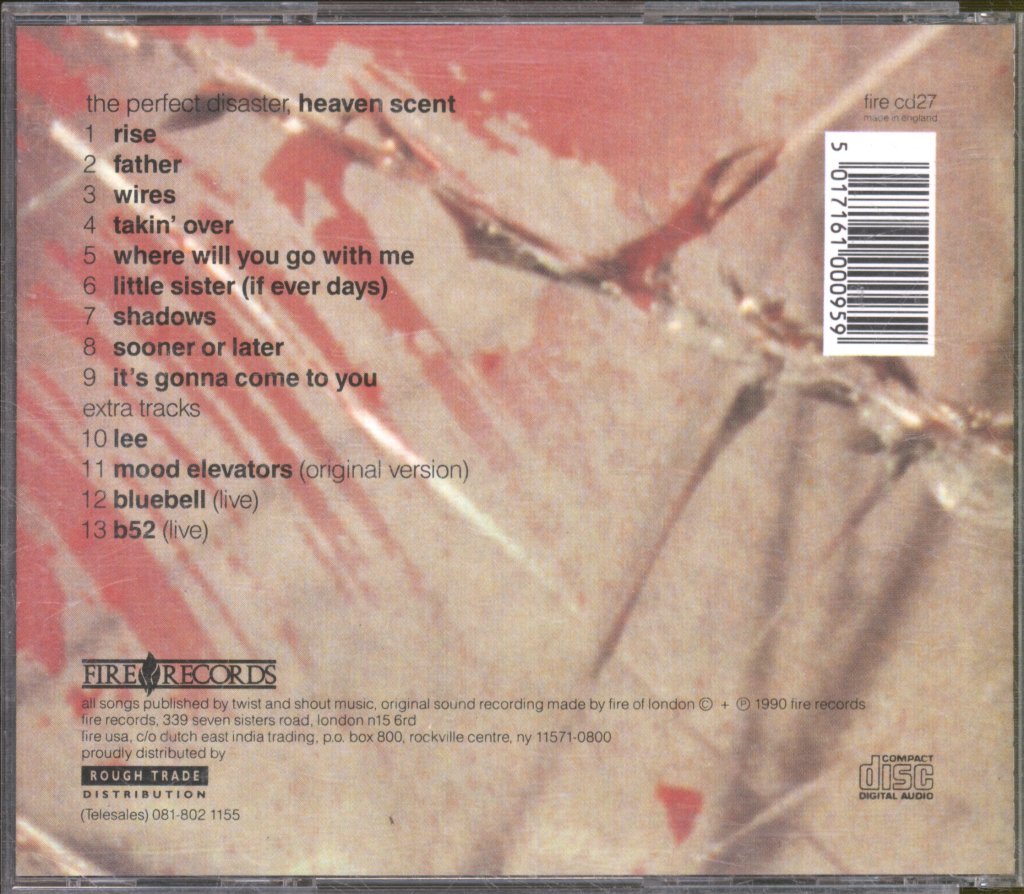 Perfect Disaster - Heaven Scent - Cd