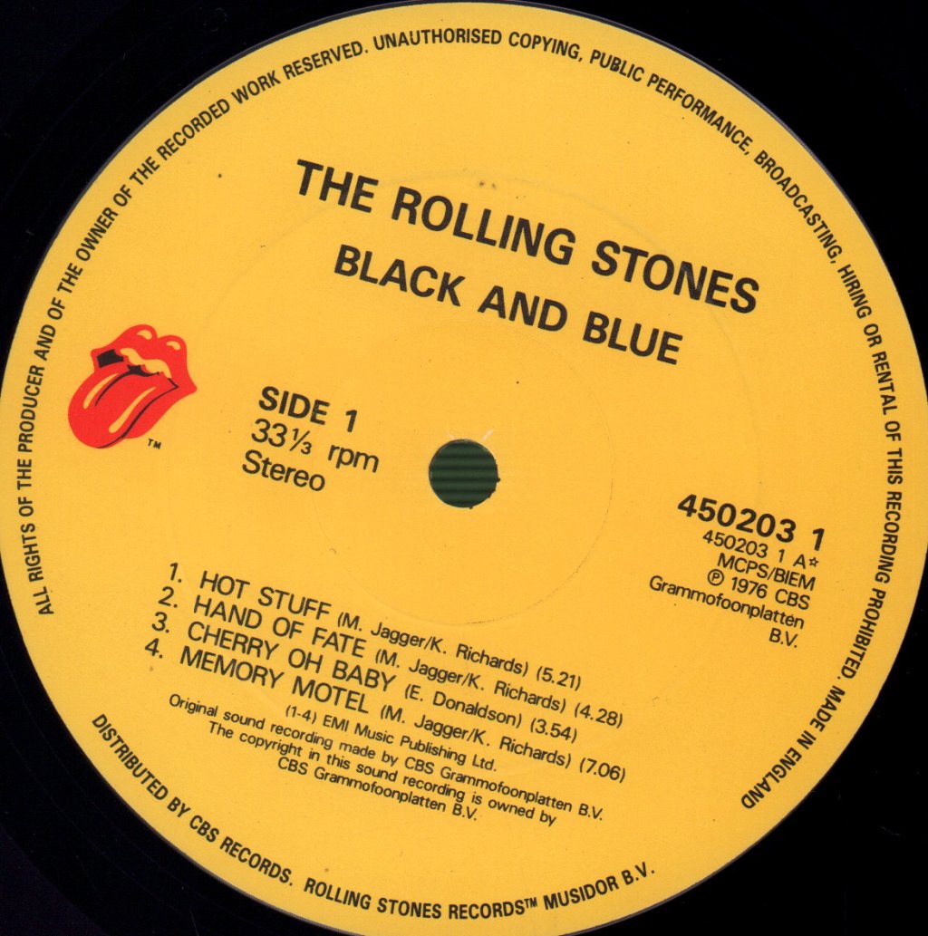 Rolling Stones - Black And Blue - Lp