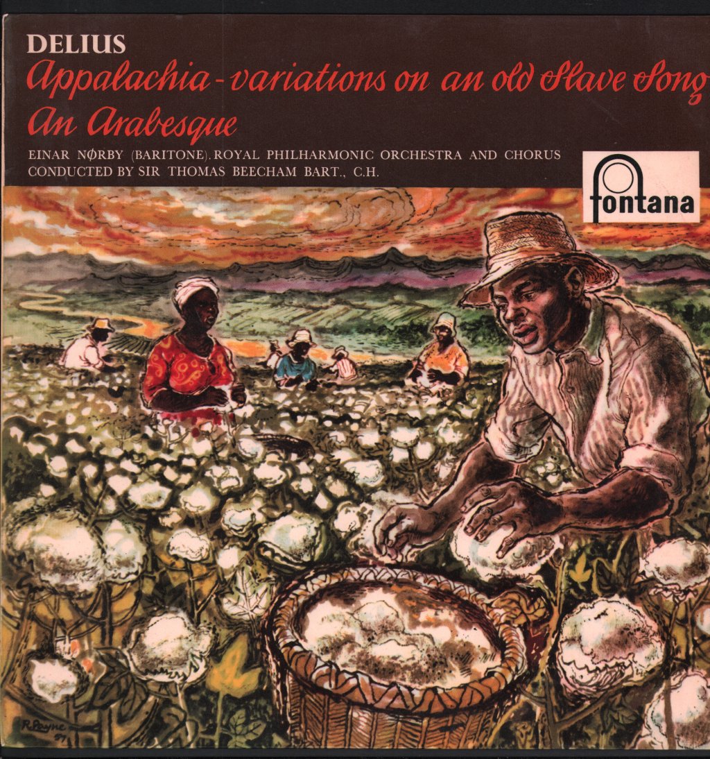 Sir Thomas Beecham / Royal Philharmonic Orchestra / Einar Norby - Delius - Appalachia / An Arabesque - Lp