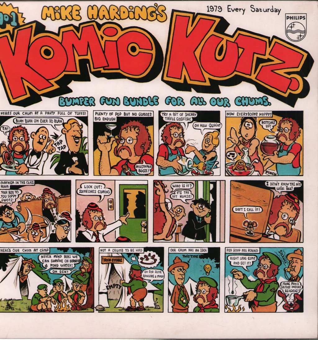 Mike Harding - Komic Kutz - Lp