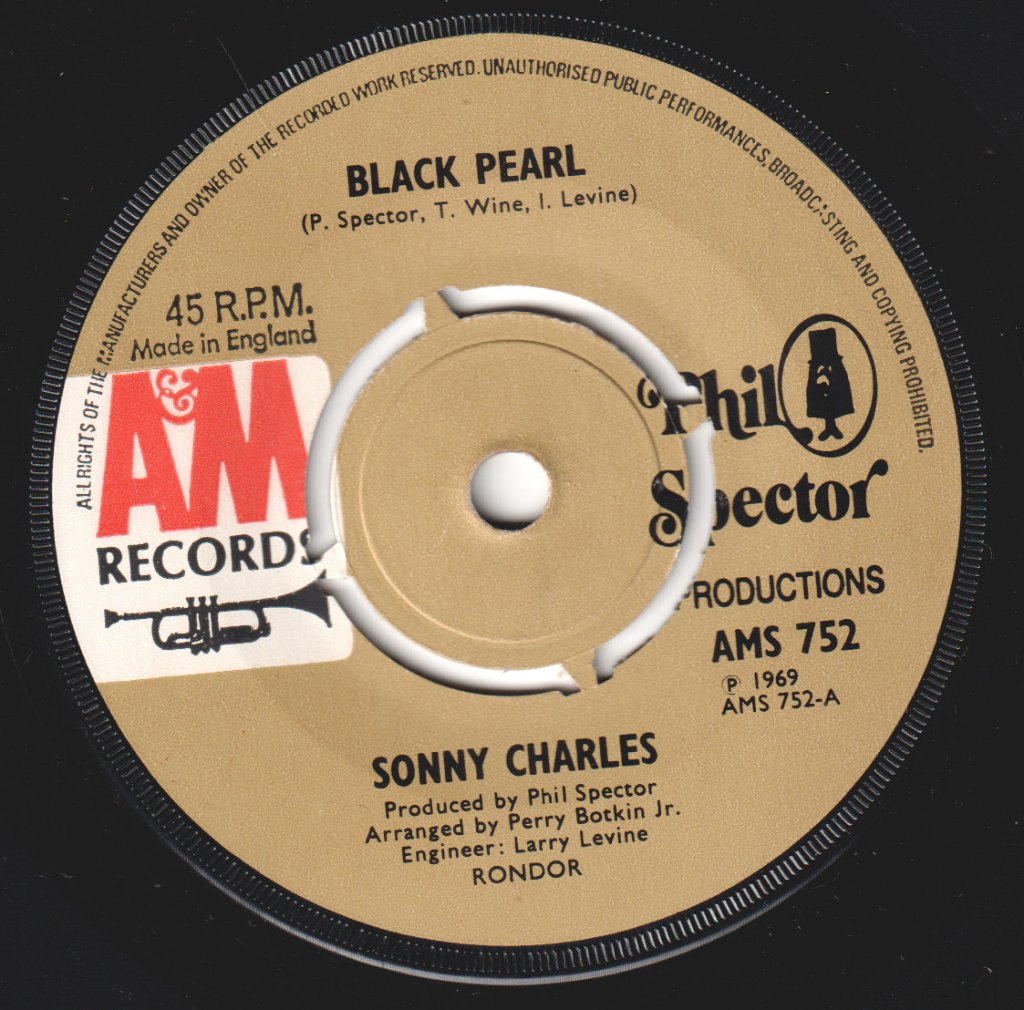 Sonny Charles - Black Pearl - 7 Inch