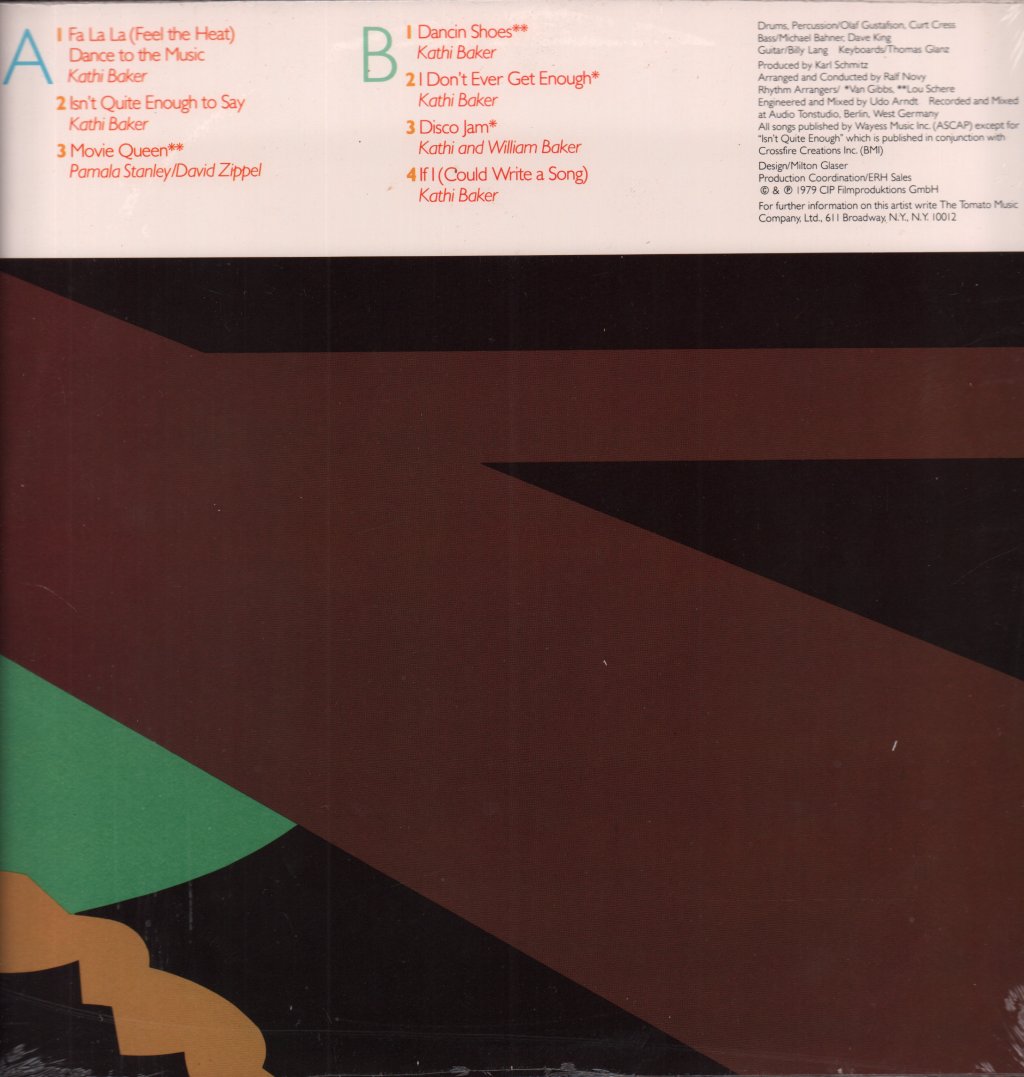 Kathi Baker - Feel The Heat - Lp