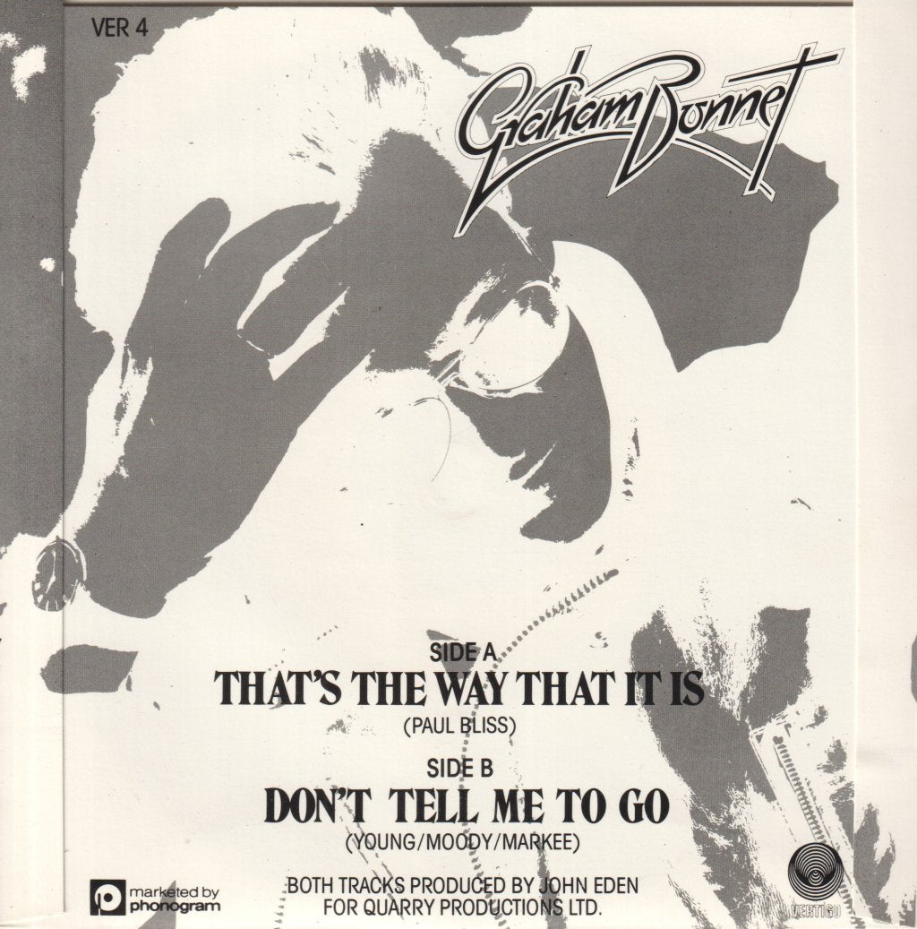 Graham Bonnet - That's The Way That It Is - 7 Inch