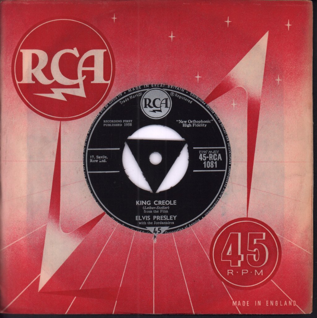 Elvis Presley - King Creole - 7 Inch