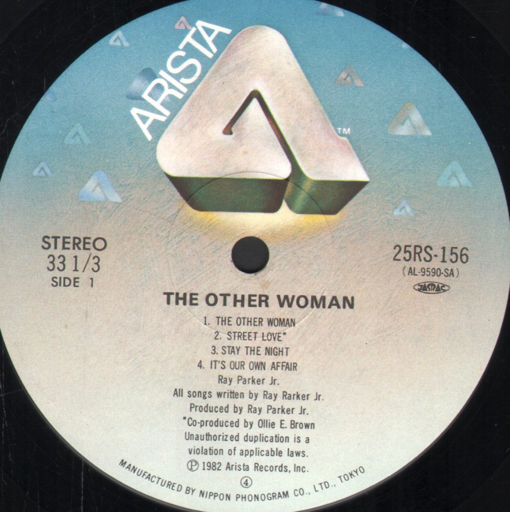 Ray Parker Junior - Other Woman - Lp