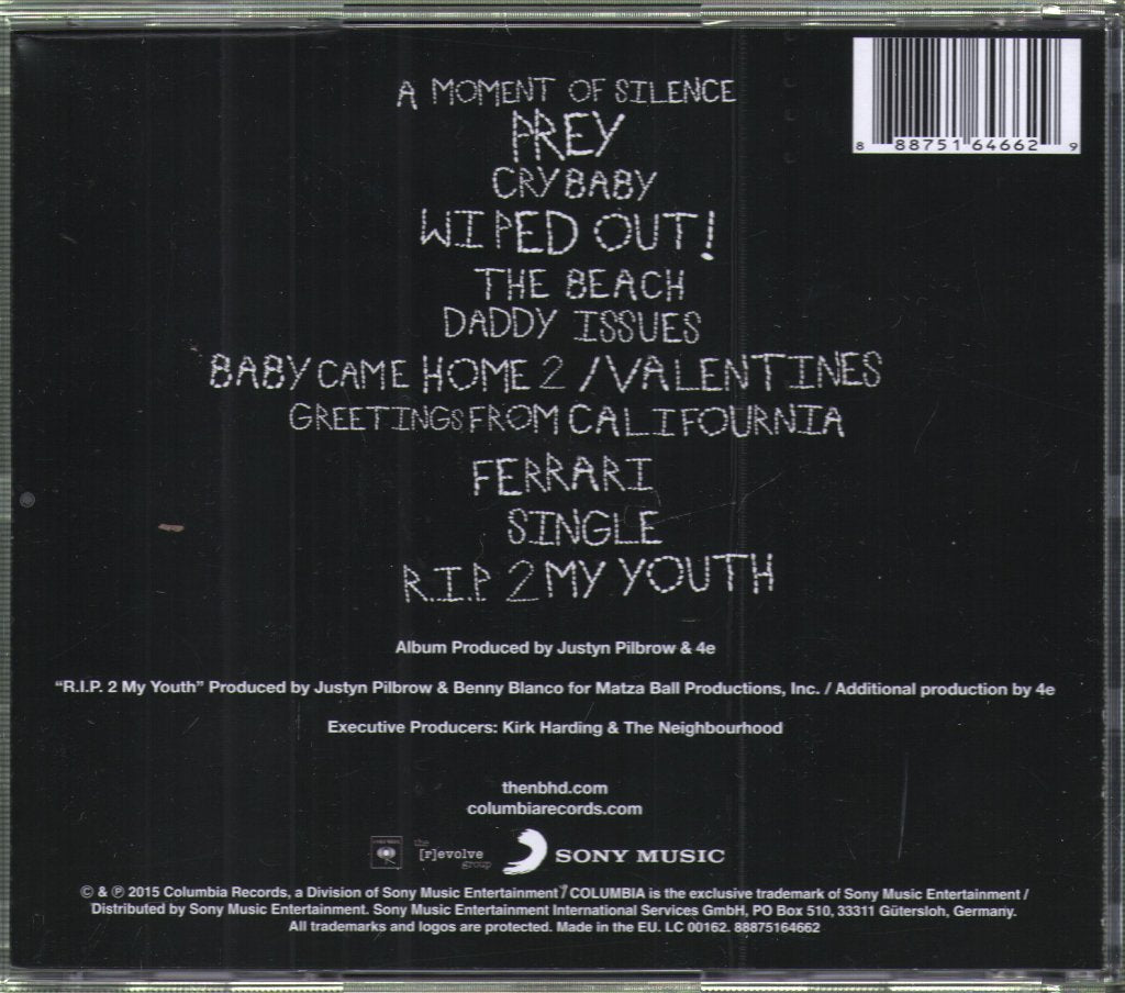Neighbourhood (Us) - Wiped Out! - Cd