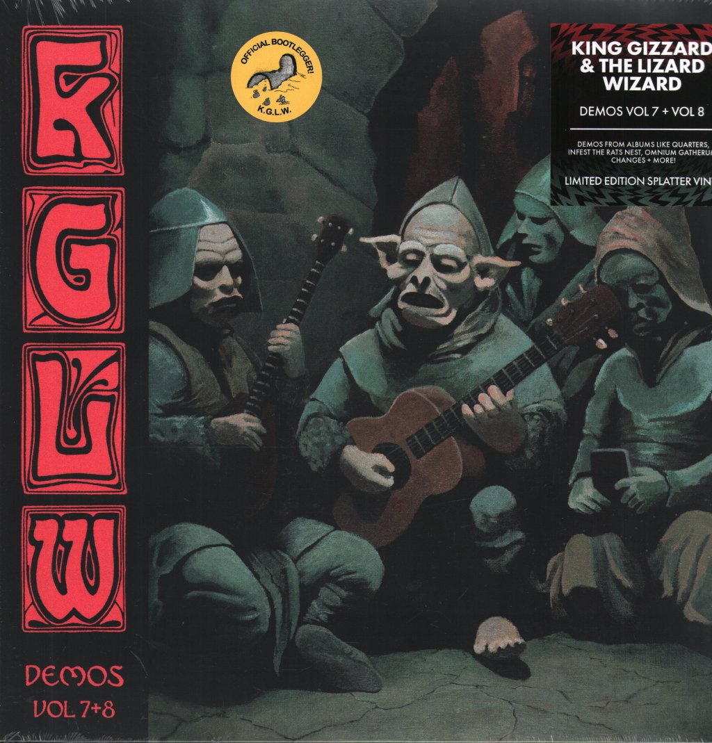 King Gizzard And The Lizard Wizard - Demos Vol. 7 + Vol. 8 - Double Lp