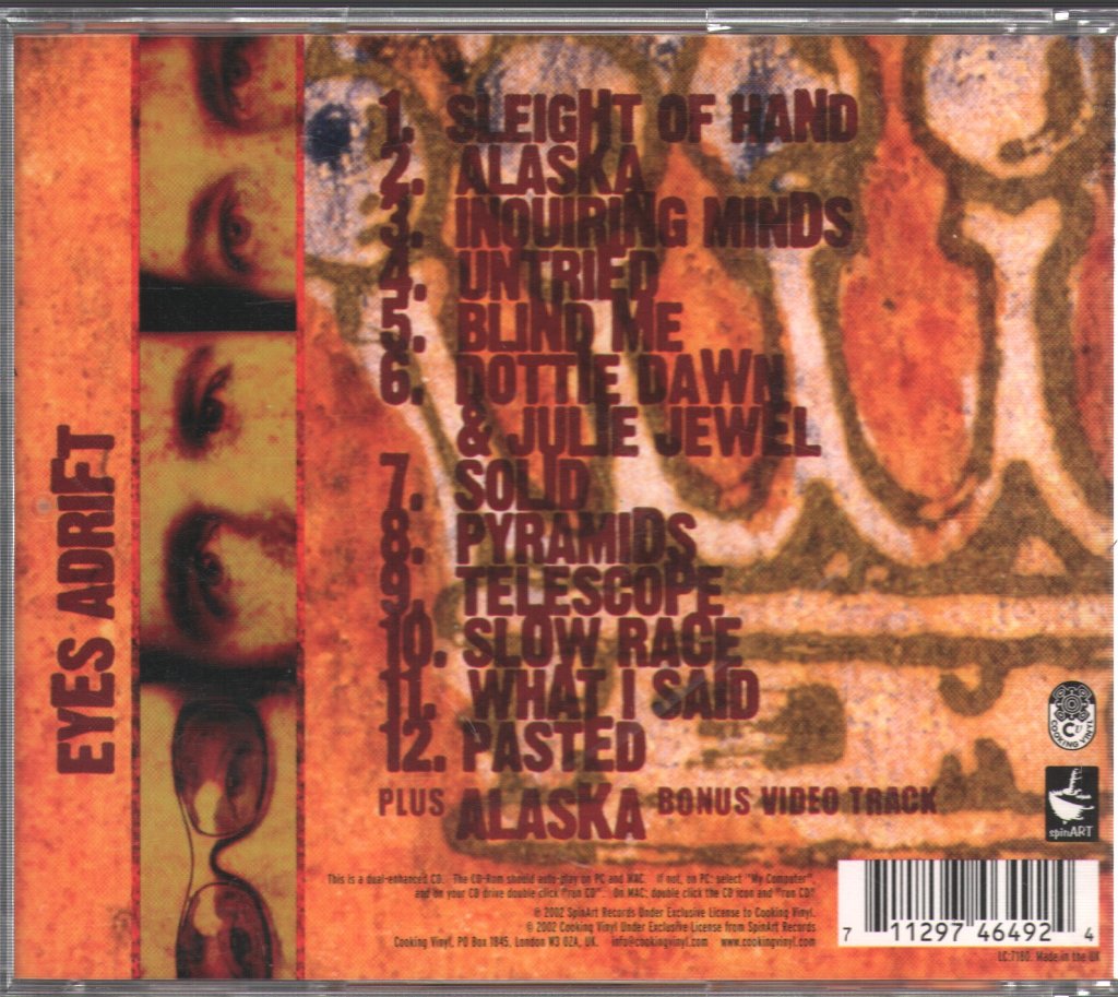 Eyes Adrift - Eyes Adrift - Cd