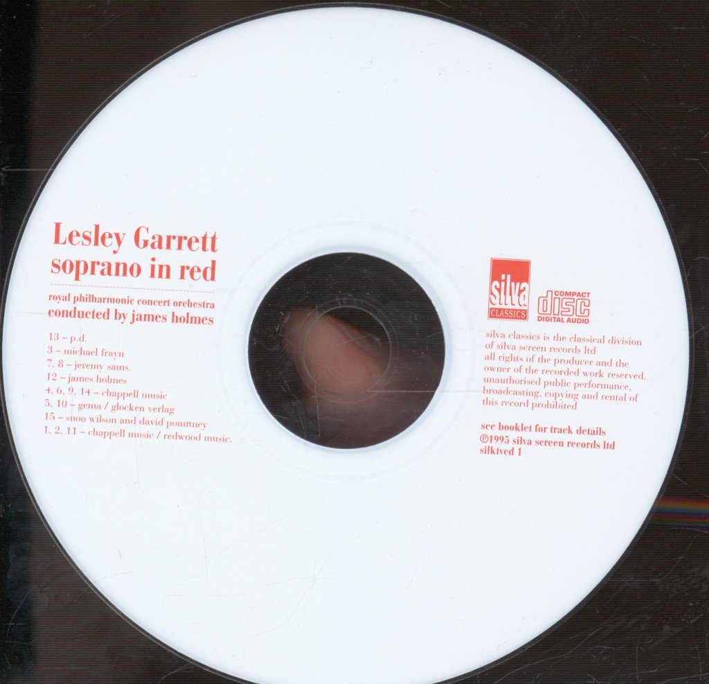 Lesley Garrett - Soprano In Red - Cd
